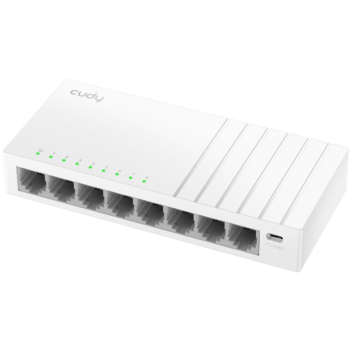 Cudy GS108U Коммутатор с 8 гигабитными портами и портом USB-C