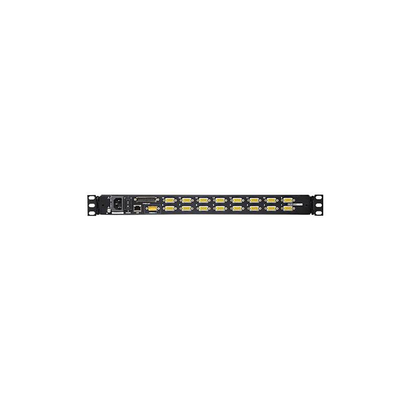 16-портовый IP KVM-переключатель с ЖК-дисплеем Slideaway/ATEN/ SINGLE RAIL 16P PS/2-USB LCDKVMP 17IN