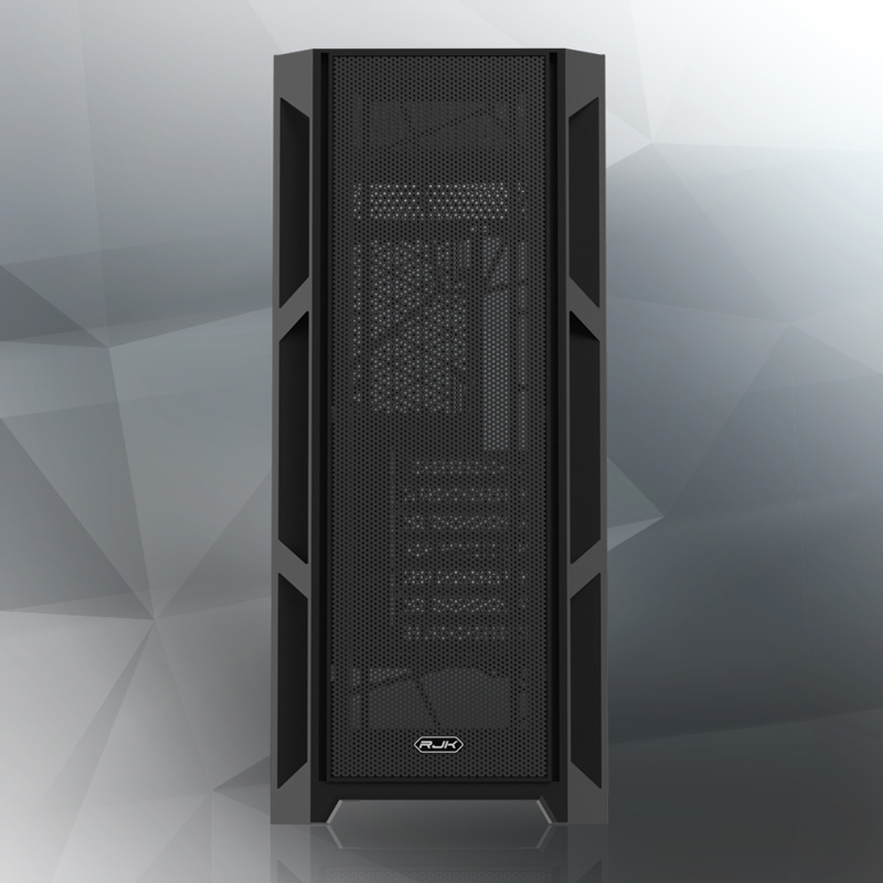Корпус Raijintek ARCADIA III-ST, Midi-Tower, 1x120mm, 1xUSB-A 3.0 + 2xUSB 2.0, ATX, mATX, mITX Black