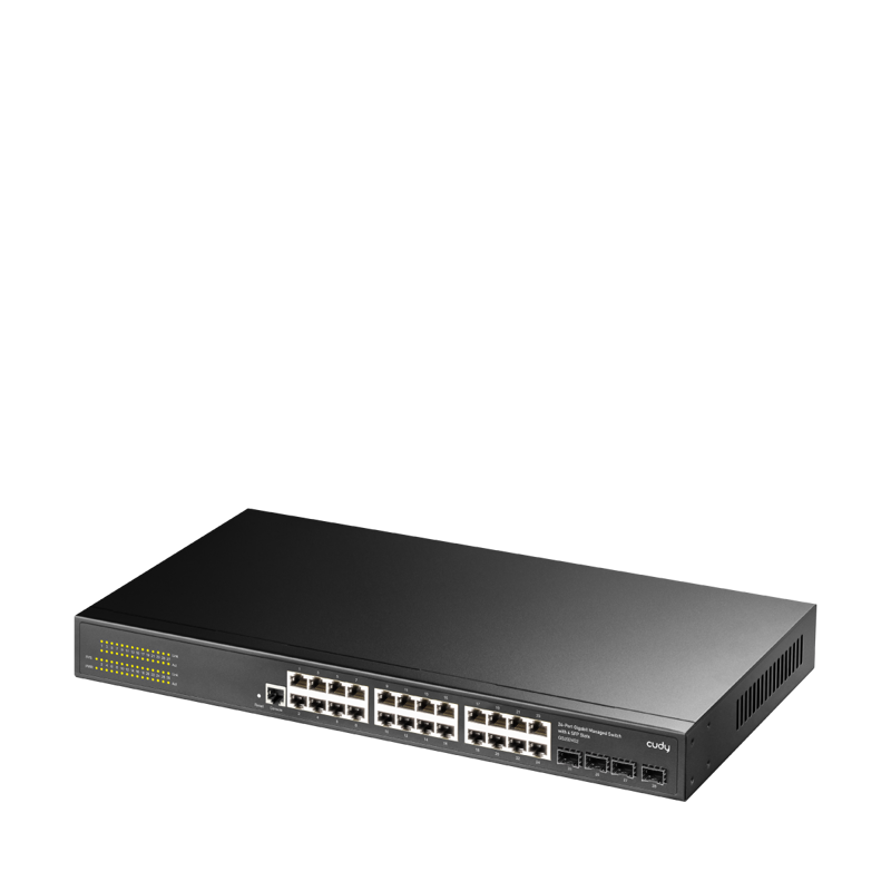 Коммутатор Cudy GS2024S2 (L2) 24x1Гбит/с 4SFP управляемый