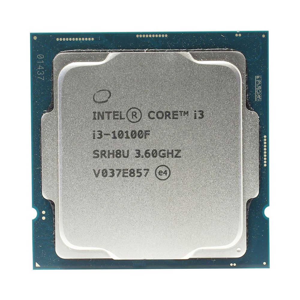 процессор CPU Intel Core i3-10100F (3.6GHz/6MB/4 cores) LGA1200 OEM, TDP 65W, max 128Gb DDR4-2666, C
