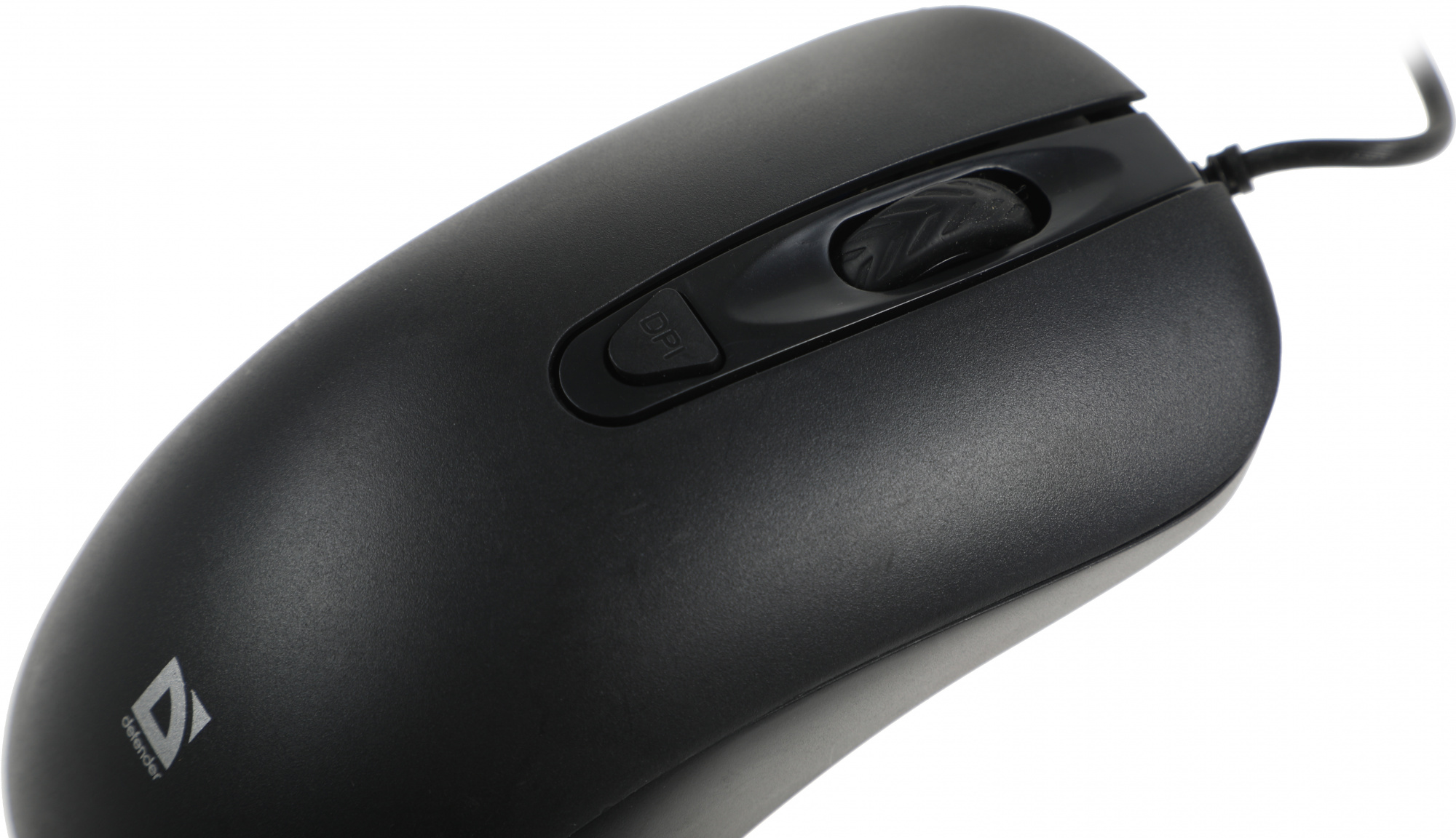 Мышь Defender MB-230 черный оптическая 1600dpi USB 2but (52231)