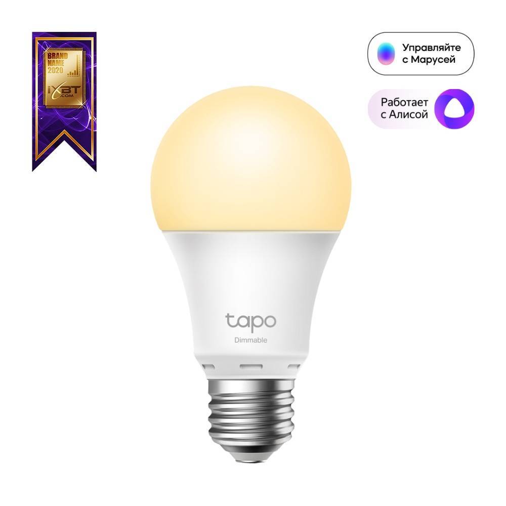 TP-Link Tapo L510E Умная диммируемая Wi-Fi лампа