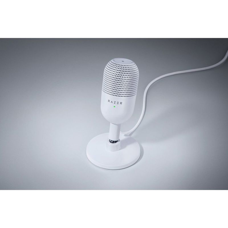 Микрофон Razer Seiren V3 Mini White Edition Ultra-Compact USB Microphone
