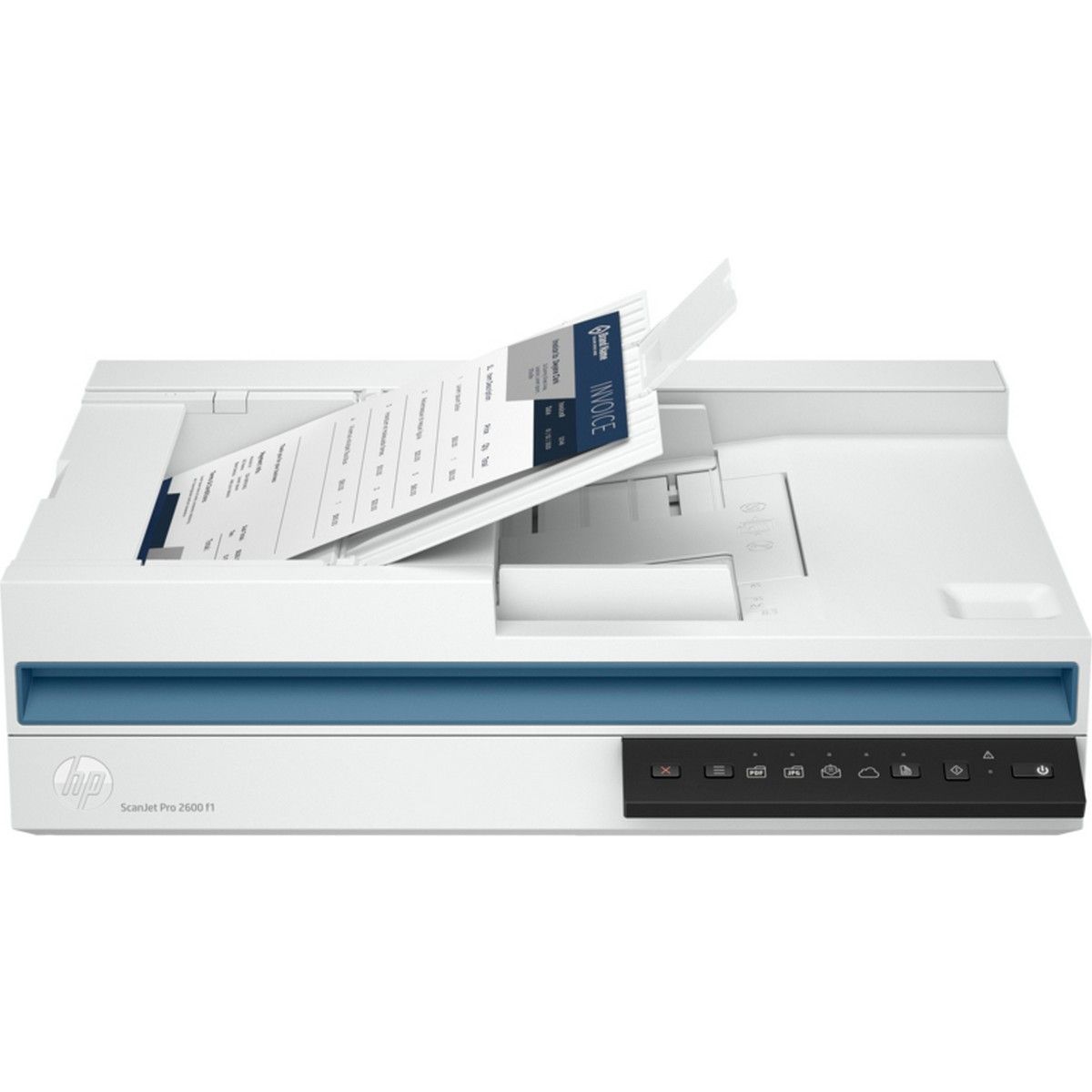 Сканер планшетный HP ScanJet Pro 2600 f1 (20G05A) A4 белый