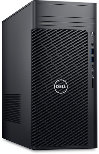 рабочая станция Dell Precision 3680 Tower Core i7-14700 (2,1GHz) 16GB (1x16GB) DDR5, 512GB SSD, Nvid