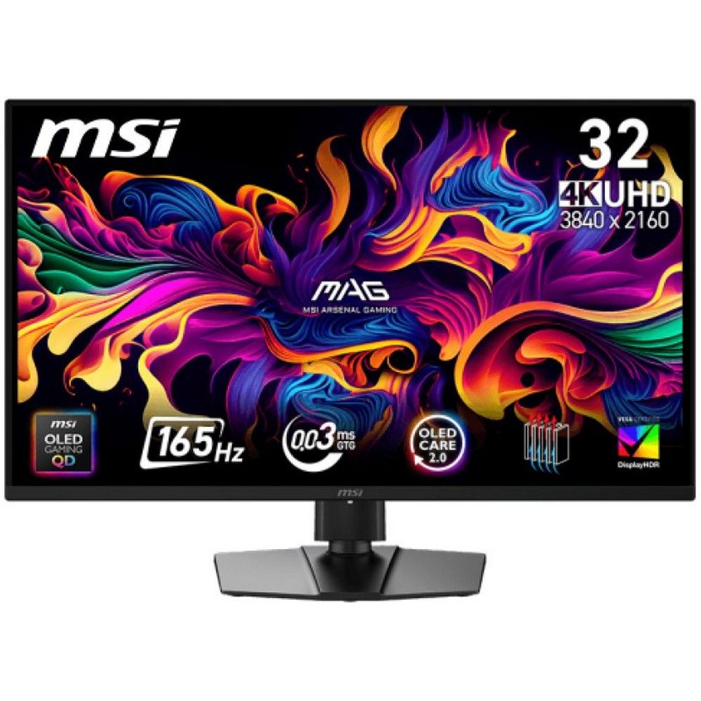 Монитор 31.5" MSI MAG 322UP QD-OLED E16 Black (QD-OLED, 3840x2160, HDMI+HDMI+DP, 0.03 ms, 178°/