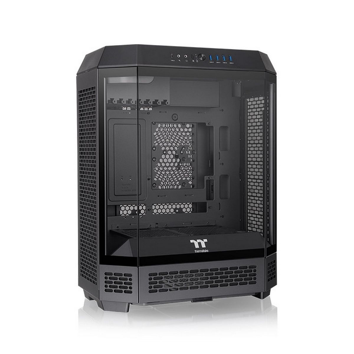 Корпус Thermaltake CA-1Z1-00M1WN-00 Win/SPCC/Tempered Glass*3/CT140 Fan*2/Color Box/With Screen Meta