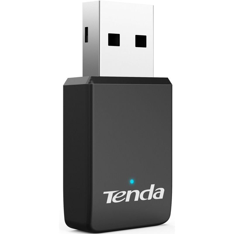 Адаптер беспроводной связи (Wi-Fi) Tenda U9 Двухдиапазонный Wi-Fi адаптер AC650 до 200 Мбит/с на 2.4