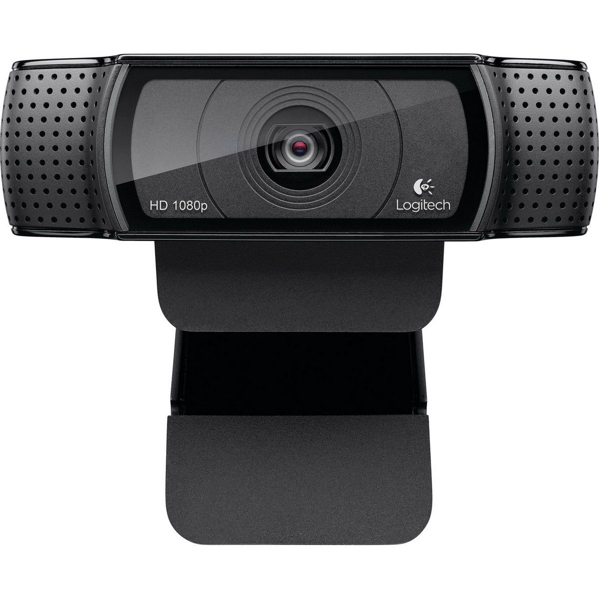 Веб-камера Logitech C920 черная, 2Mp, FHD 1080p@30fps, автофокус, угол обзора |960-001055| 78°, скла