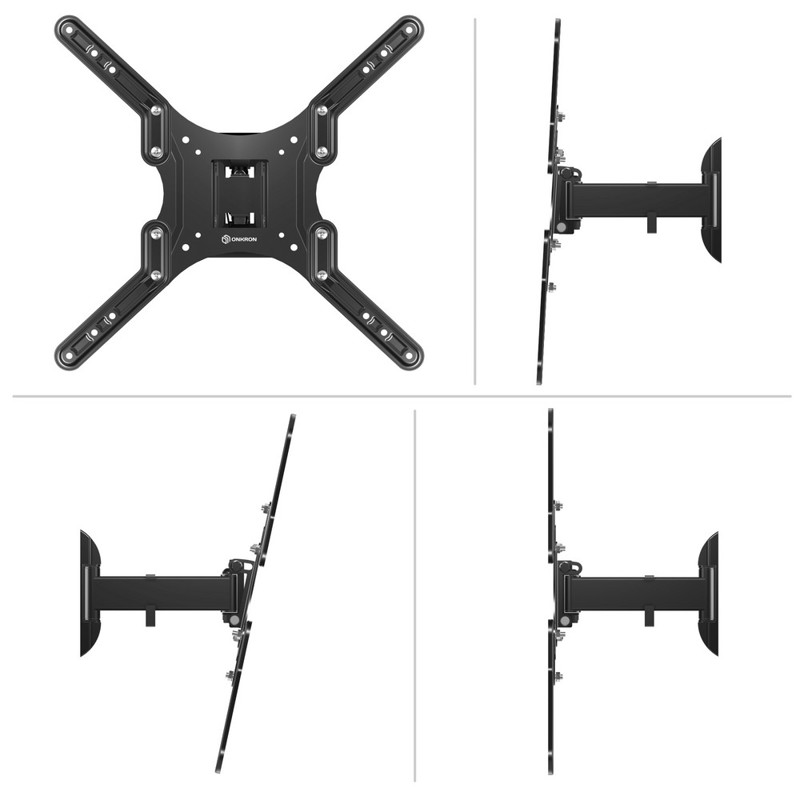 Кронштейн для телевизора Onkron M2 черный 26"-65" макс.35кг настенный поворот и наклон