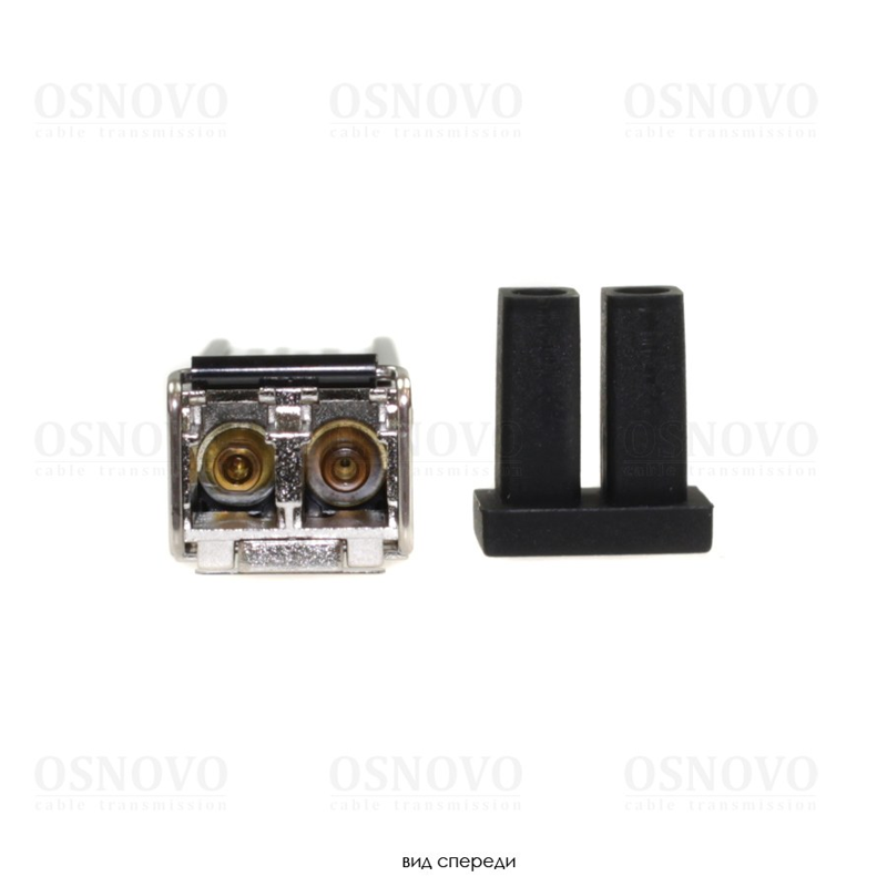 Oптический SFP модуль OSNOVO SFP-M2LC15-G-850-850 Оптический SFP Модуль. Два волокна Multi Mode. Ско