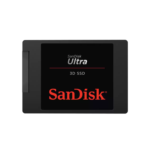 Твердотельный накопитель SanDisk Ultra 3D SSD 2,5” SATA 1Tb, TBW 400, SDSSDH3-1T00-G26, 1 year
