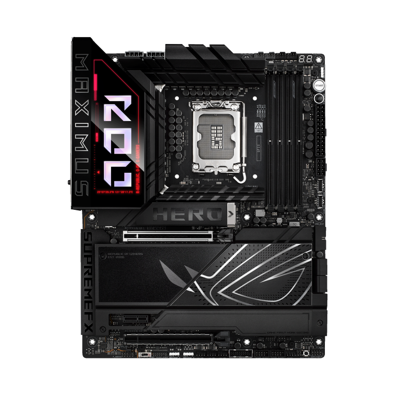 Материнская плата Asus ROG MAXIMUS Z890 HERO Soc-1851 Intel Z890 4xDDR5 ATX AC`97 8ch(7.1) 5Gigabit 