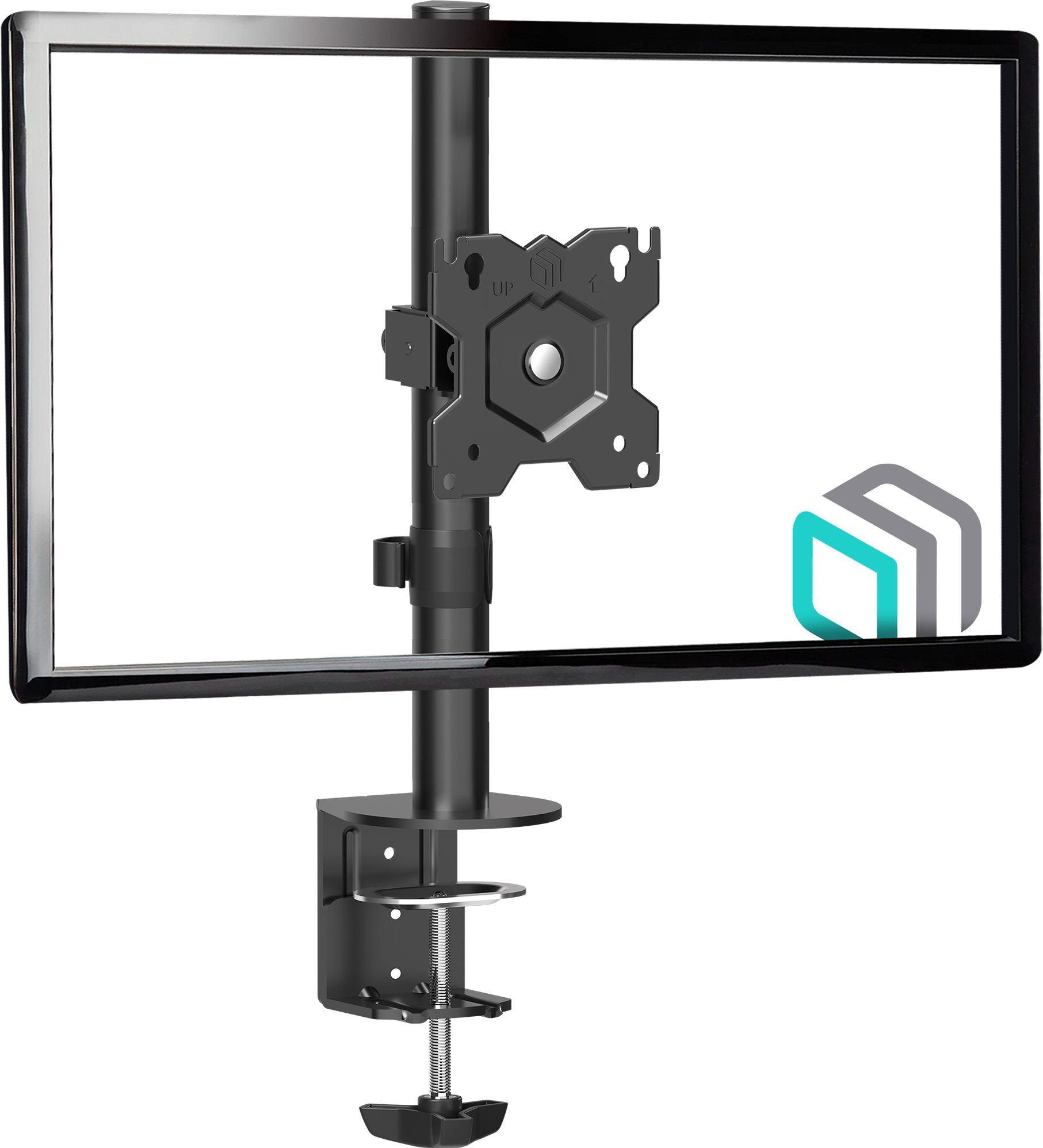 Кронштейн для мониторов Onkron D101E черный 13"-34" макс.10кг настольный поворот и наклон