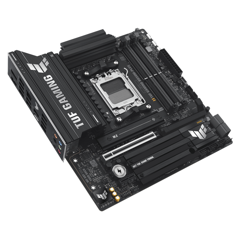 Материнская плата Asus TUF GAMING B850M-PLUS Socket AM5 AMD B850 4xDDR5 mATX AC`97 8ch(7.1) 2.5Gg RA