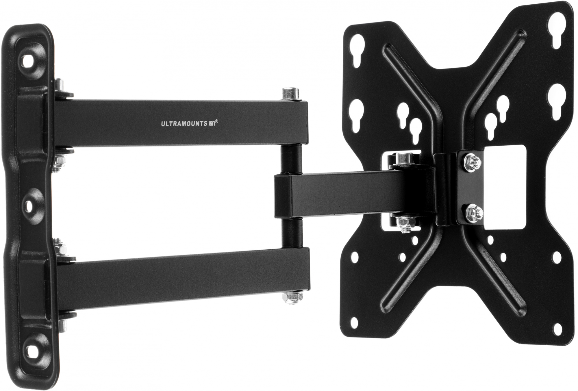 Кронштейн для телевизора Ultramounts UM900 черный 23"-43" макс.30кг настенный поворотно-выдвижной и 