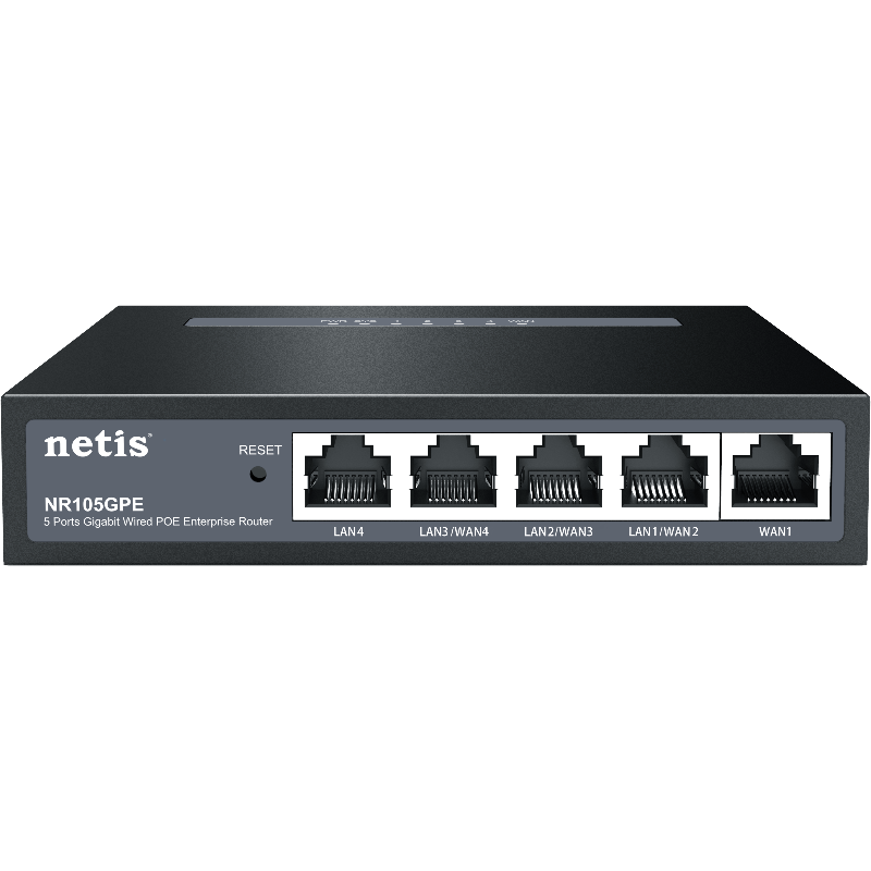 Маршрутизатор Netis NR105GPE 10/100/1000BASE-T черный