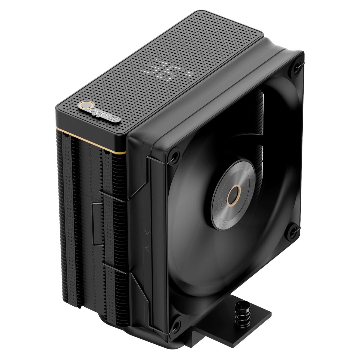 Кулер для процессора Ocypus Iota A40 BK, 120mm FAN, Display Panel, 4 HEAT PIPES, 4-PIN PWM, 500-2000