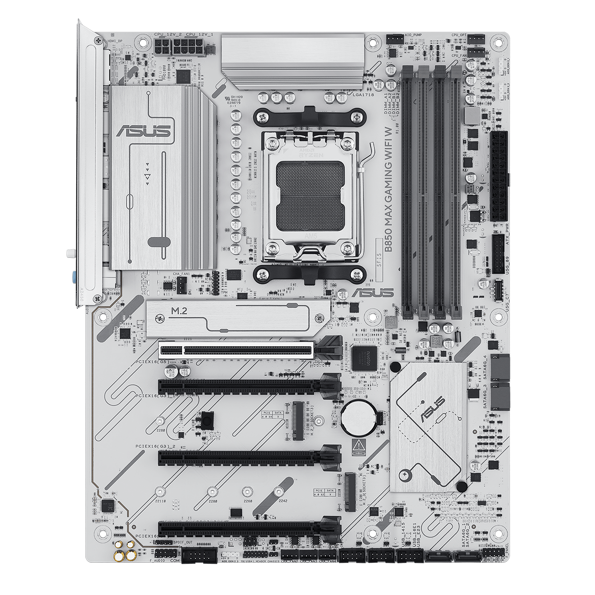 Материнская плата Asus B850 MAX GAMING WIFI W Socket AM5 AMD B850 4xDDR5 ATX AC`97 8ch(7.1) 2.5Gg RA