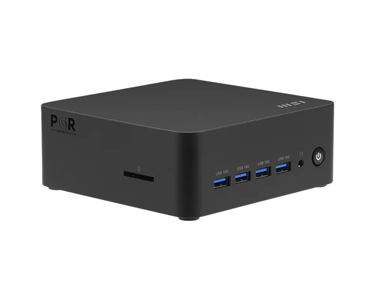 Неттоп MSI Cubi Z AI 8M-028BRU Ryzen 5 8645HS (4.3) 760M CR без ОС WiFi BT 120W (936-B03231-028)