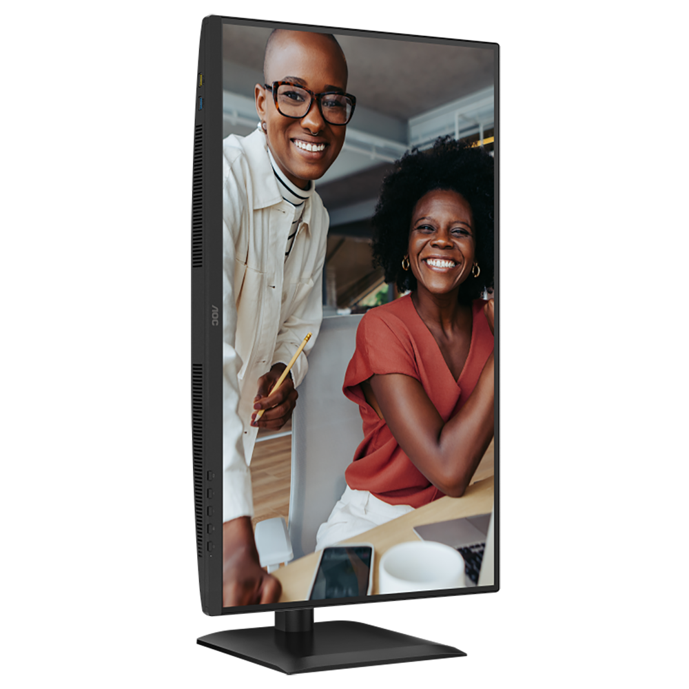 Монитор AOC 27" Q27E4U черный IPS LED 4ms 16:9 HDMI M/M матовая HAS Piv 1500:1 350cd 178гр/178гр 256