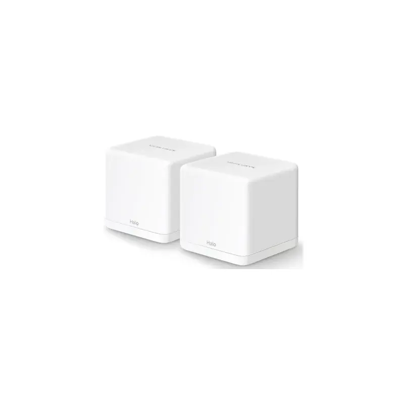 Бесшовный Mesh роутер Mercusys Halo H30G (HALO H30G(2-PACK)) AC1300 10/100/1000BASE-TX белый (упак.: