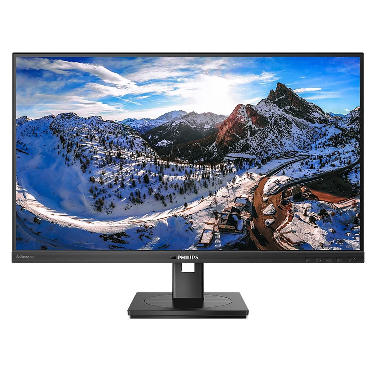 Монитор Philips 27" 279P1(00/01) черный IPS LED 16:9 HDMI M/M матовая HAS Piv 350cd 178гр/178гр 3840