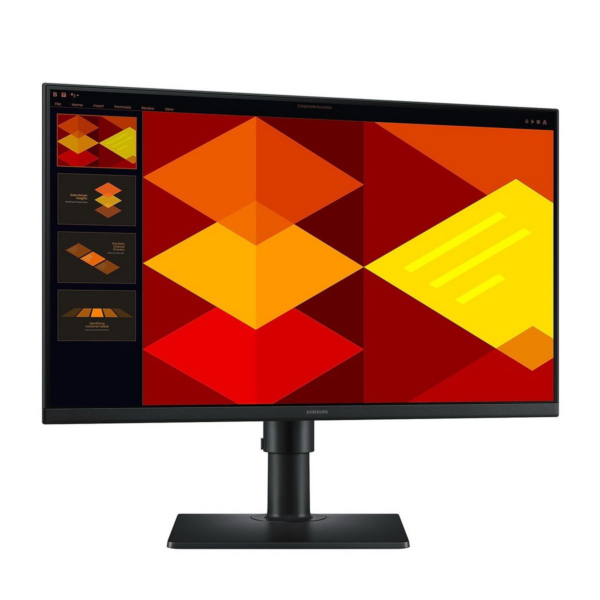 Монитор Samsung 24" Essential S4 S24D400GAIXCI черный IPS LED 16:9 HDMI матовая HAS Piv 1000:1 250cd