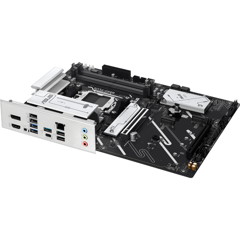 Материнская плата Asus PRIME B850-PLUS-CSM Socket AM5 AMD B850 4xDDR5 ATX AC`97 8ch(7.1) 2.5Gg RAID+