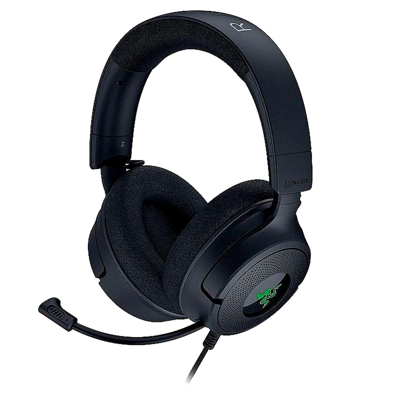 Наушники с микрофоном Razer Kraken V4 X черный 2.0м мониторные USB оголовье (RZ04-05180100-R3M1)