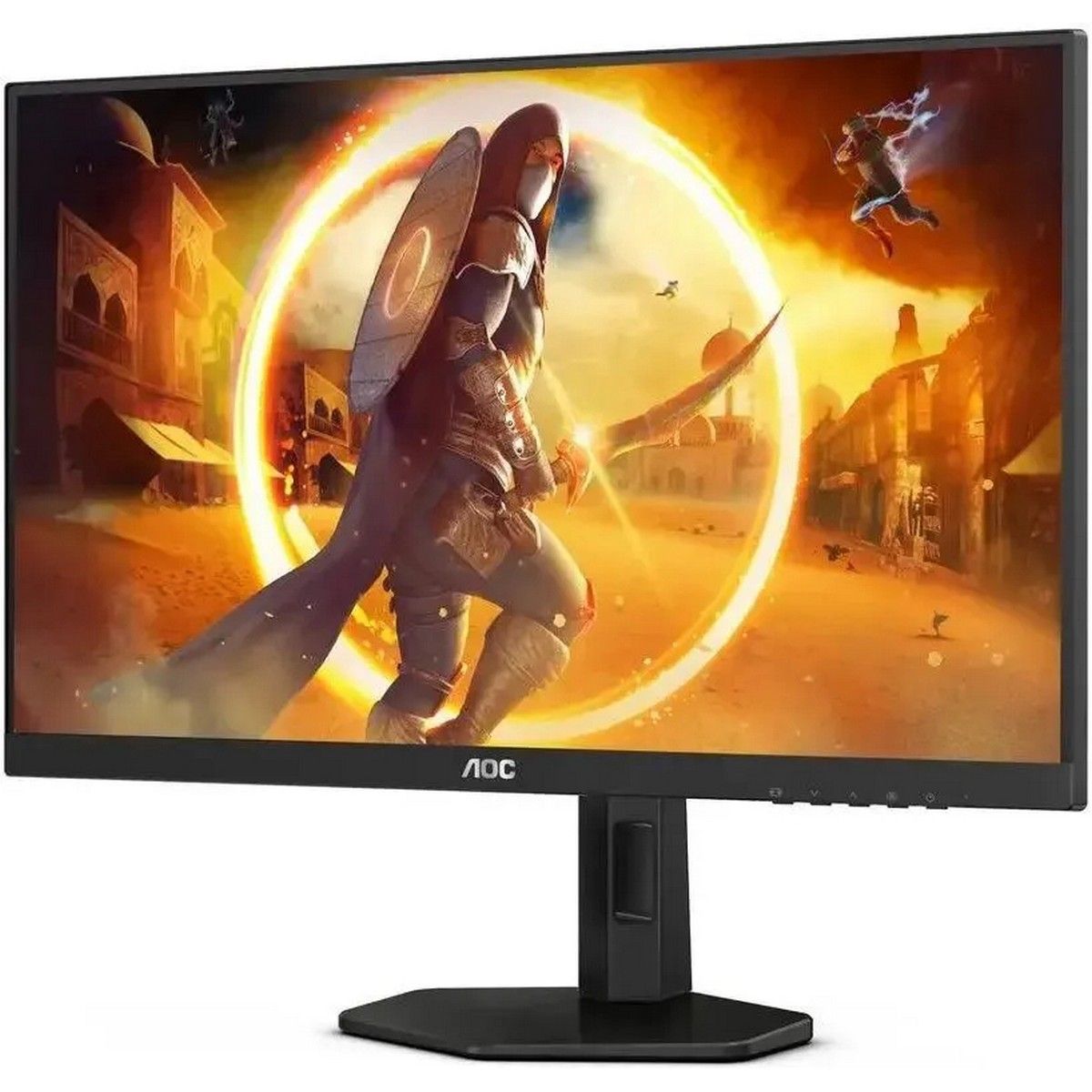 Монитор AOC 27" Q27G4X черный IPS LED 0.5ms 16:9 HDMI матовая HAS Piv 450cd 178гр/178гр 2560x1440 18