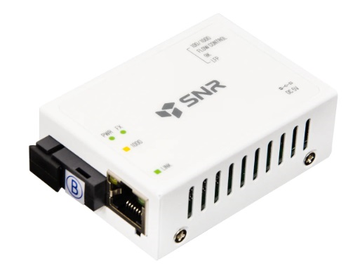 Медиаконвертер SNR Медиаконвертер  10/100/1000-Base-T / 100/1000Base-FX, Tx/Rx: 1550/1310нм