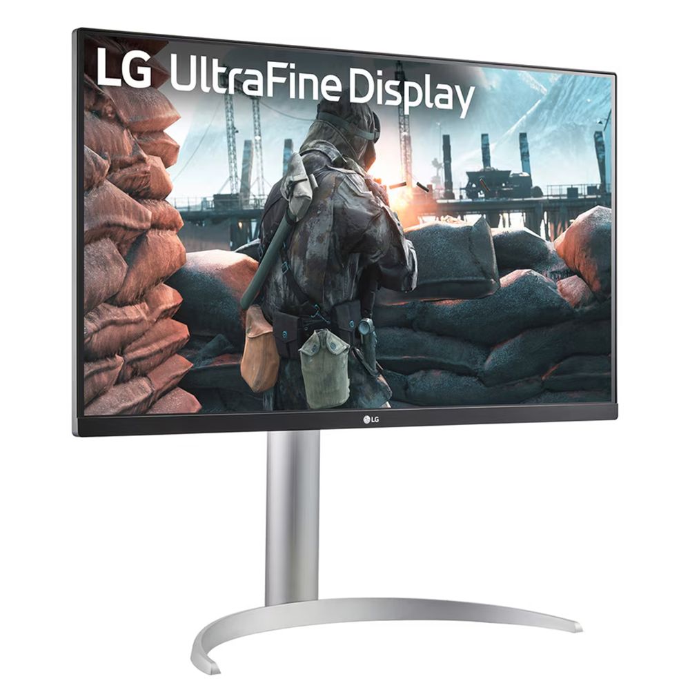 Монитор LG 27" UltraFine 27UP650K-W черный IPS LED 16:9 HDMI матовая HAS 1200:1 400cd 178гр/178гр 38