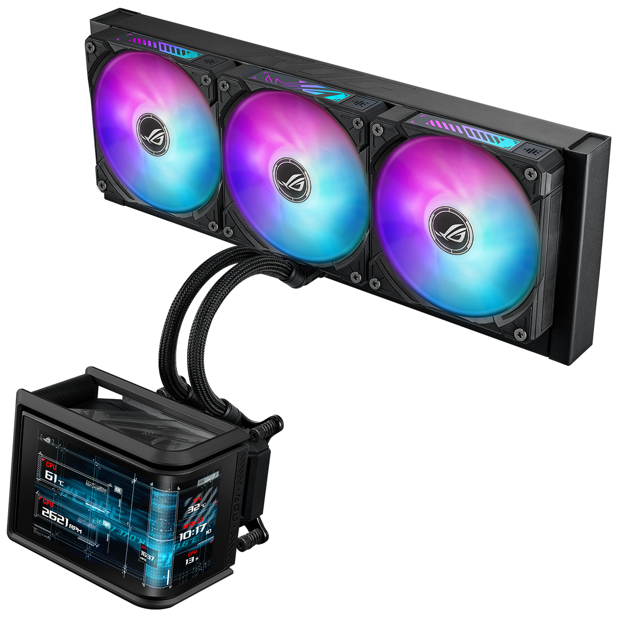 Жидкостная система охлаждения ASUS ROG RYUO IV SLC 360 ARGB