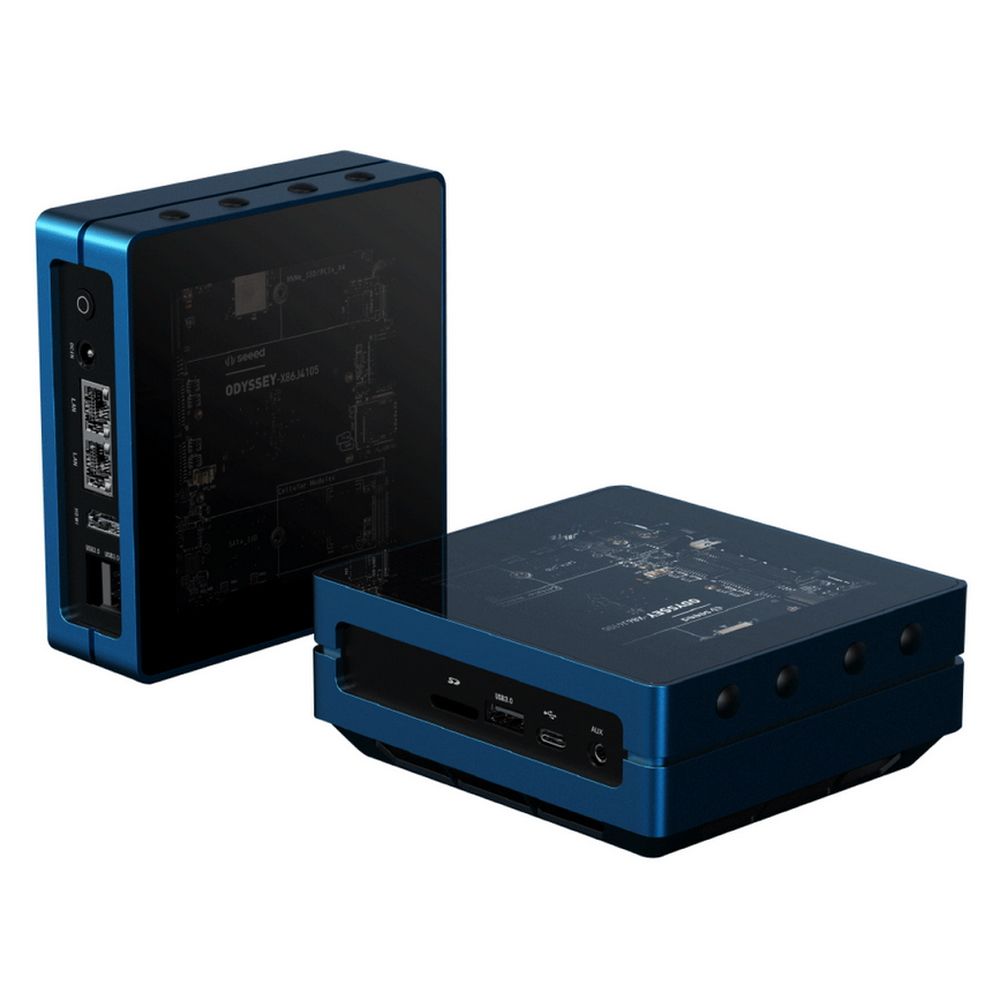 Корпус Seeed re_computer case Most Compatible Enclosure for popular SBCs including ODYSSEY - X86J410