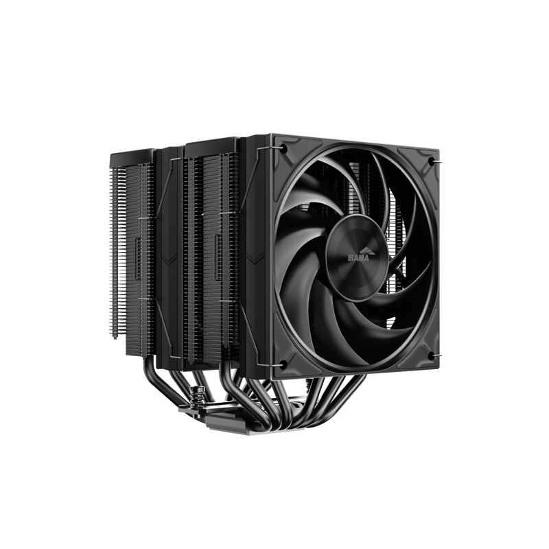 Кулер для процессора SAMA A60B (265W, 4-pin PWM, 156.5mm, 6x6mm, 2x120mm, 78CFM, 29dBA, 2200RPM, S: 