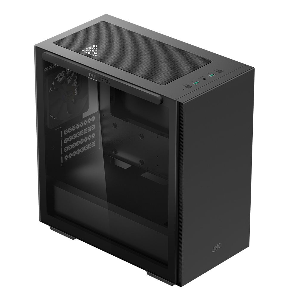 Deepcool MACUBE 110 BK mATX, Black, Боковая панель зак стекло, без БП(R-MACUBE110-BKNGM1N-G-1 )