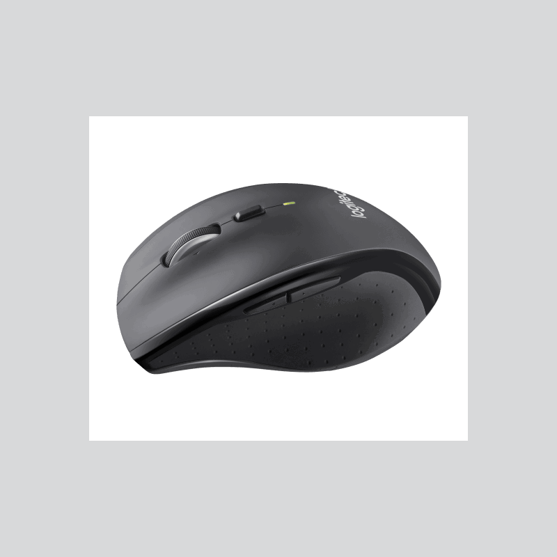 Мышь беспроводная Logitech M705 Marathon Mouse черная, оптическая, 1000dpi, 2.4GHz, USB-ресивер (Log