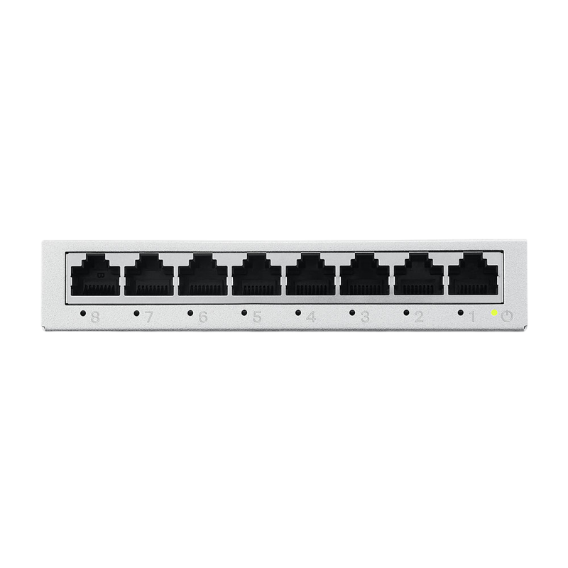 Коммутатор Zyxel GS-108BV5-EU0101F (L2) 8x1Гбит/с неуправляемый