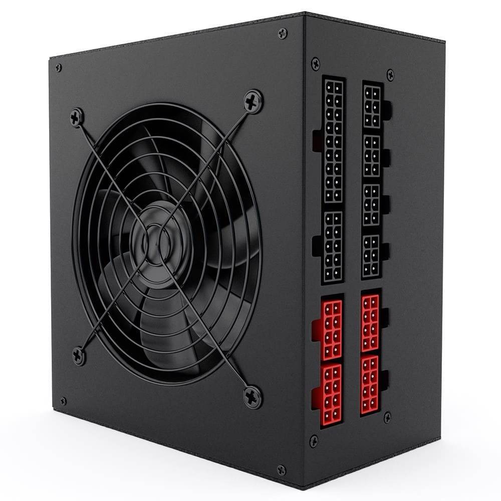 Блок питания HIPER HPB-650FM <650W, (20+4+4+4) pin, 2x(6+2) pin, 5xSATA, 4xMolex, 14 см, 80 Plus Bro