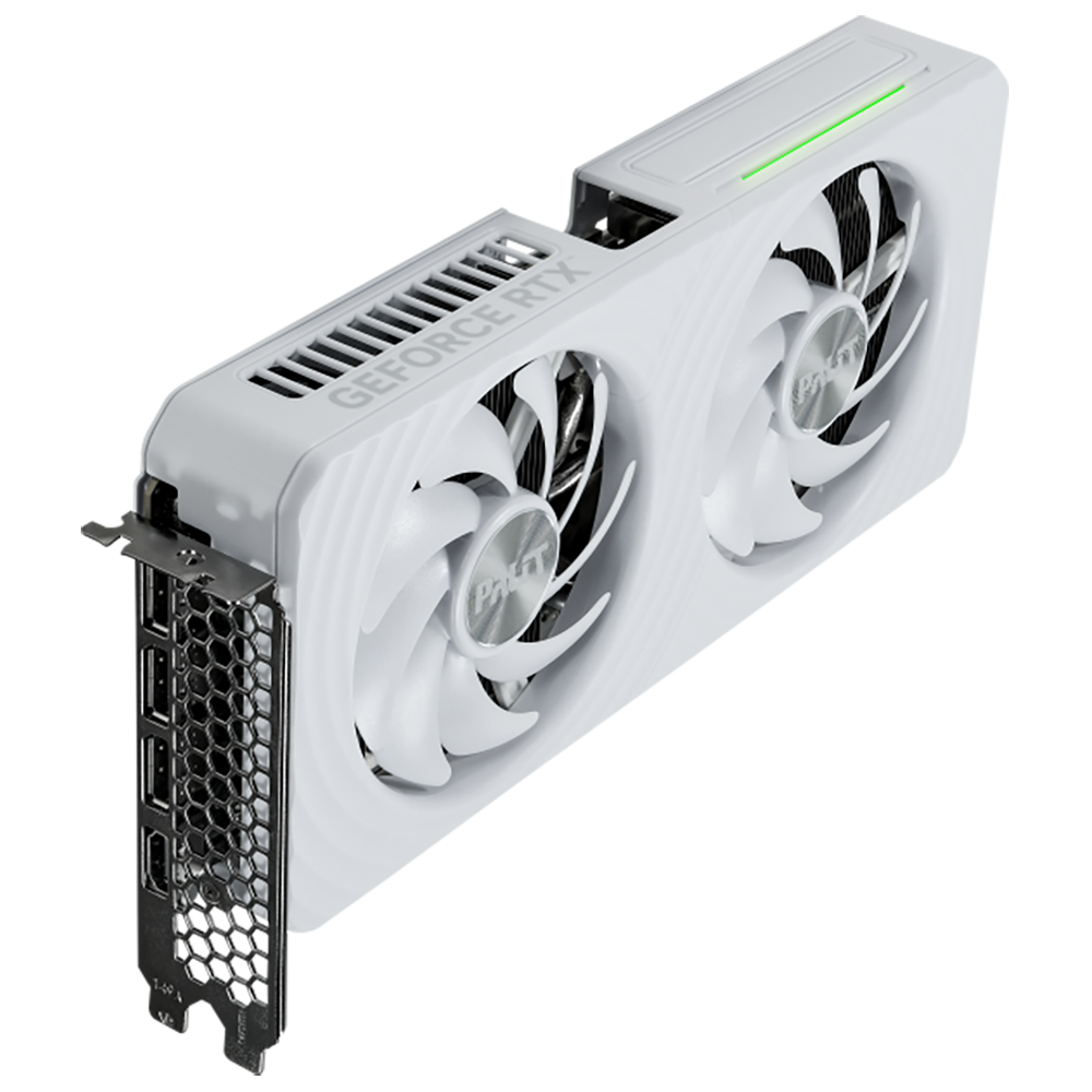 Видеокарта Palit PCI-E 5.0 PA-RTX5060TI WHITE OC NVIDIA GeForce RTX 5060TI 16Gb 128bit GDDR7 2407/28