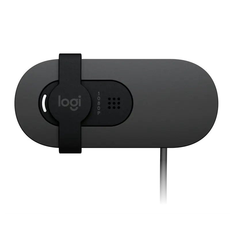 Камера Web Logitech HD Webcam Brio 105 графитовый 2Mpix (1920x1080) USB2.0 с микрофоном для ноутбука