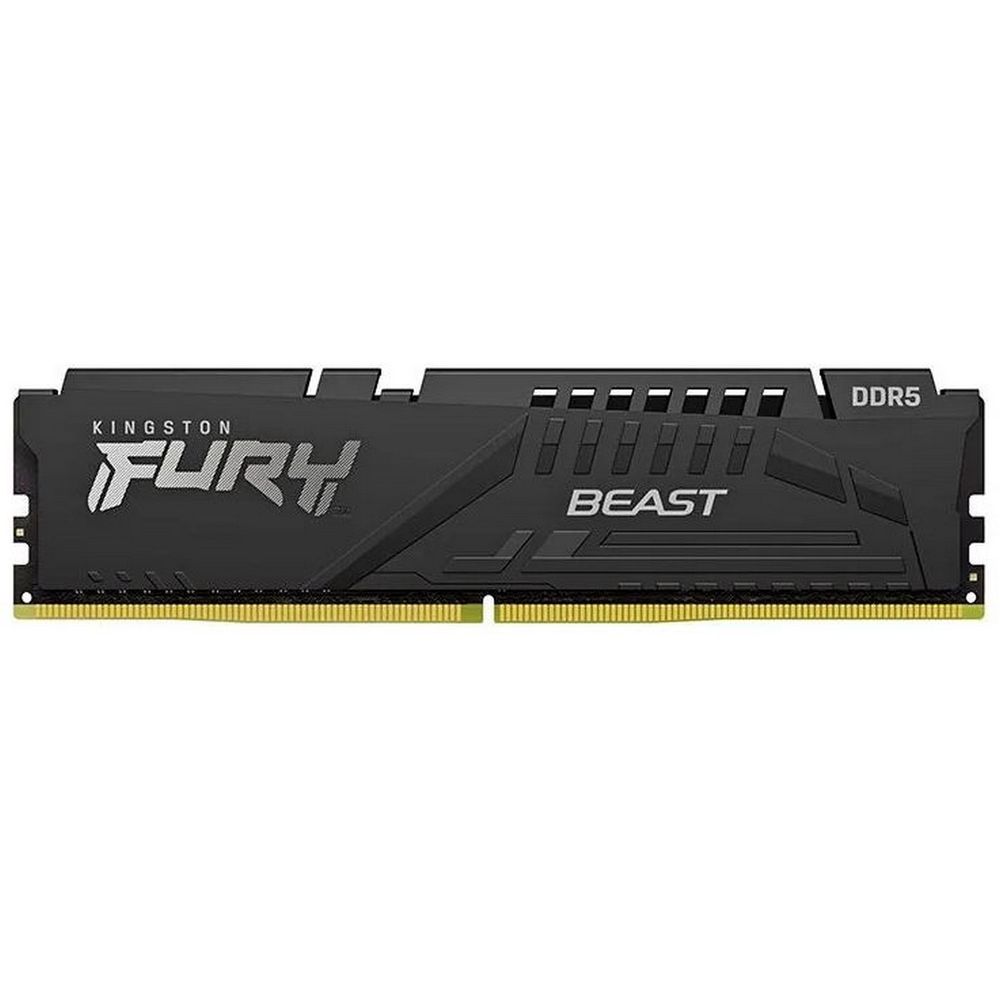 Модуль памяти Kingston 16GB DDR5 5200 DIMM FURY Beast Black EXPO Non-ECC, 1RX8 36-40-40 1.25V 288-pi