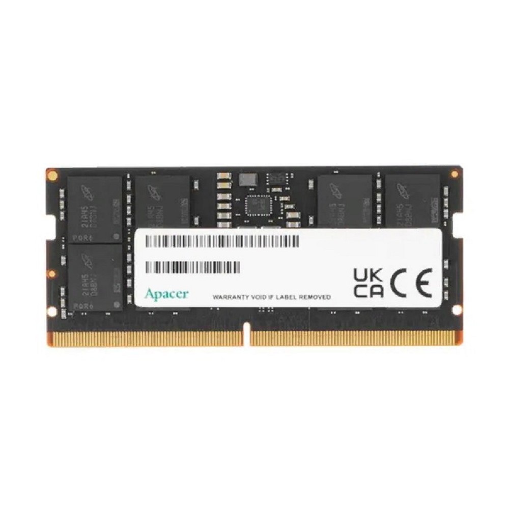 Оперативная память APACER 16GB DDR5 4800 SODIMM CL40, 1.2V, 2048x8, RTL FS.16G2A.PTH