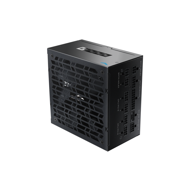 Блоки питания SAMA G1000 Black (HAT-1000yzB1G), 1000W 80+ Gold (ATX, 3.1, PCIe 5.0, Full modular, 1x