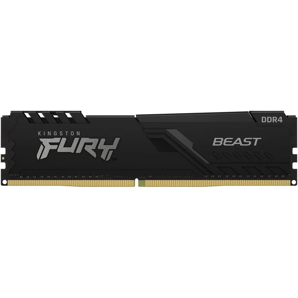 Модуль памяти Kingston FURY Beast Black Gaming Memory KF432C16BB/4 4GB Kingston DDR4 3200 DIMM Non-E