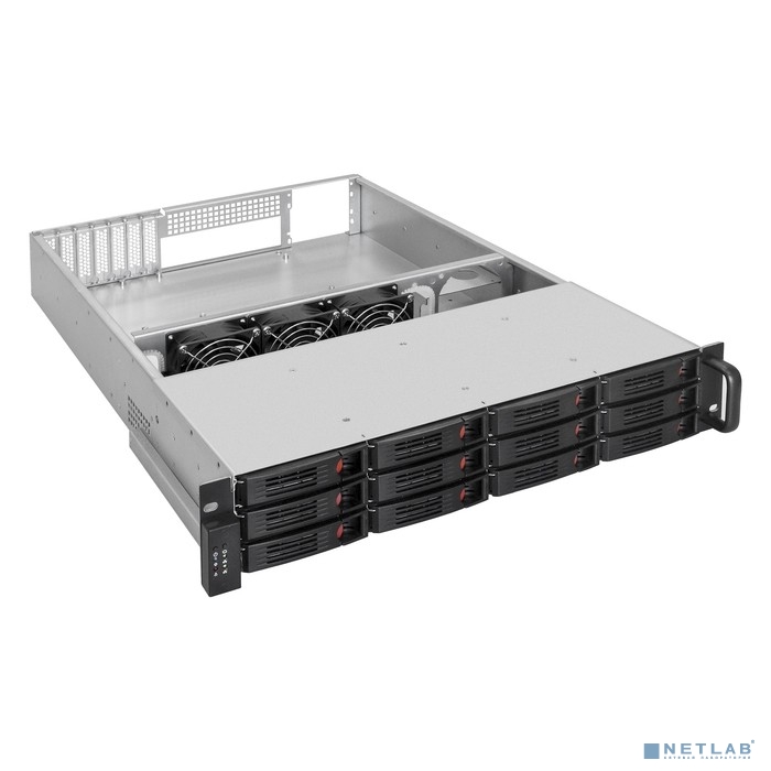 Серверная платформа ExeGate Pro 2U660-HS12 <RM 19", высота 2U, глубина 660, Redu
