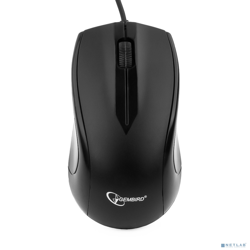 Мышь Gembird MUSOPTI9-905U, USB, черный, 2кн., 1000DPI (205731)