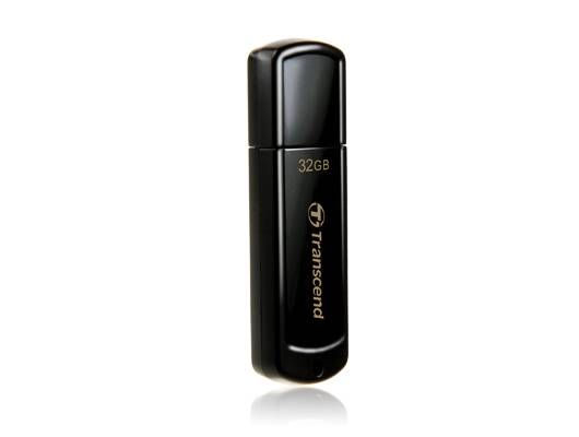 Флеш Диск Transcend 32Gb Jetflash 350 TS32GJF350 USB2.0 черный
